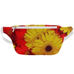 Flower Daisies Bloom Blossom Waist Bag  by Wegoenart