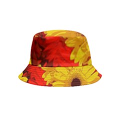 Flower Daisies Bloom Blossom Inside Out Bucket Hat (kids) by Wegoenart