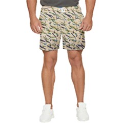 Abstract Pattern Freestyle Painting Men s Runner Shorts by Wegoenart