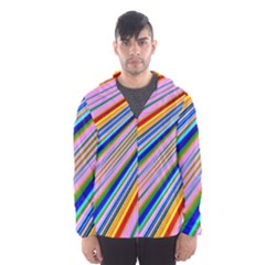 Background-colors-colorful-design Men s Hooded Windbreaker