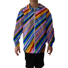 Background-colors-colorful-design Kids  Hooded Windbreaker