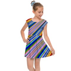 Background-colors-colorful-design Kids  Cap Sleeve Dress by Pakrebo