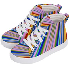 Background-colors-colorful-design Kids  Hi-top Skate Sneakers by Pakrebo