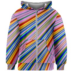 Background-colors-colorful-design Kids  Zipper Hoodie Without Drawstring