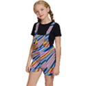 Background-colors-colorful-design Kids  Short Overalls View2