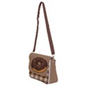 donut Shoulder Bag with Back Zipper View2