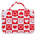 Background-card-checker-chequered Satchel Handbag View3