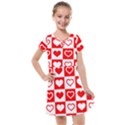 Background-card-checker-chequered Kids  Cross Web Dress View1