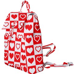 Background-card-checker-chequered Buckle Everyday Backpack