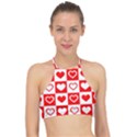 Background-card-checker-chequered Racer Front Bikini Top View1