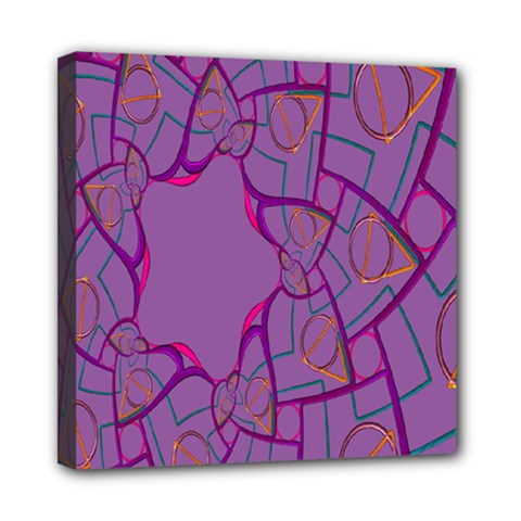 Abstract-1 Mini Canvas 8  X 8  (stretched) by nateshop