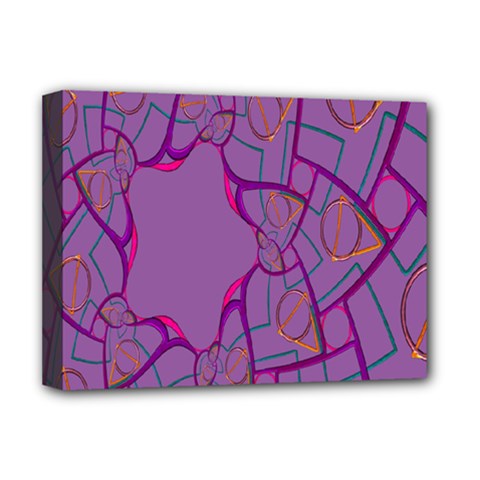 Abstract-1 Deluxe Canvas 16  X 12  (stretched)  by nateshop