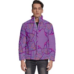 Abstract-1 Men s Puffer Bubble Jacket Coat