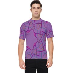 Abstract-1 Men s Short Sleeve Rash Guard by nateshop