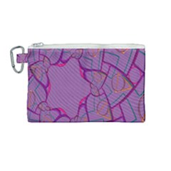 Abstract-1 Canvas Cosmetic Bag (medium) by nateshop