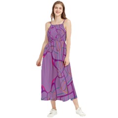 Abstract-1 Boho Sleeveless Summer Dress by nateshop