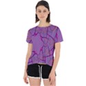 Abstract-1 Open Back Sport Tee View1