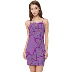 Abstract-1 Summer Tie Front Dress by nateshop