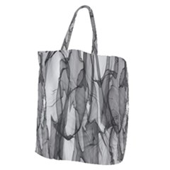 Abstract-black White (1) Giant Grocery Tote by nateshop