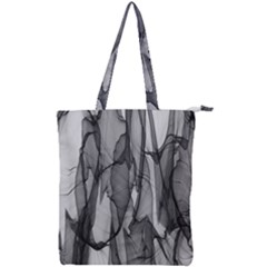 Abstract-black White (1) Double Zip Up Tote Bag by nateshop