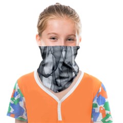 Abstract-black White (1) Face Covering Bandana (kids)