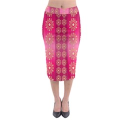 Background-15 Midi Pencil Skirt by nateshop