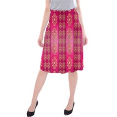 Background-15 Midi Beach Skirt by nateshop