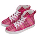 Background-15 Women s Hi-Top Skate Sneakers View2