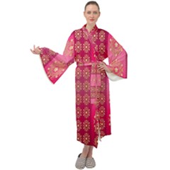 Background-15 Maxi Velour Kimono by nateshop