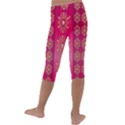 Background-15 Kids  Lightweight Velour Capri Leggings  View4