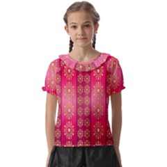 Background-15 Kids  Frill Chiffon Blouse by nateshop