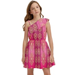 Background-15 Kids  One Shoulder Party Dress