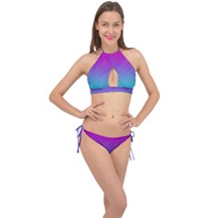 Background-16 Cross Front Halter Bikini Set by nateshop