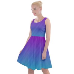 Background-16 Knee Length Skater Dress by nateshop