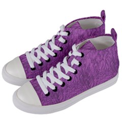 Background-17 Women s Mid-top Canvas Sneakers by nateshop