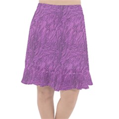 Background-17 Fishtail Chiffon Skirt by nateshop