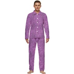 Background-17 Men s Long Sleeve Velvet Pocket Pajamas Set by nateshop