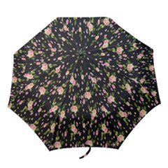 Background-roses Folding Umbrellas by nateshop