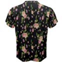 Background-roses Men s Cotton Tee View2