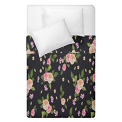 Background-roses Duvet Cover Double Side (single Size) by nateshop