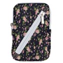 Background-roses Belt Pouch Bag (Small) View1