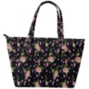 Background-roses Back Pocket Shoulder Bag  View2