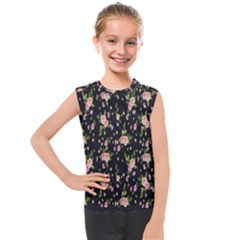 Background-roses Kids  Mesh Tank Top by nateshop