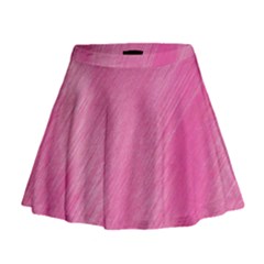 Background-texture Mini Flare Skirt by nateshop