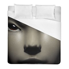 Close Up Portrait Asian Woman Close Up Portrait Asian Woman Duvet Cover (full/ Double Size)