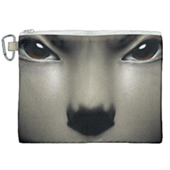 Close Up Portrait Asian Woman Close Up Portrait Asian Woman Canvas Cosmetic Bag (xxl)