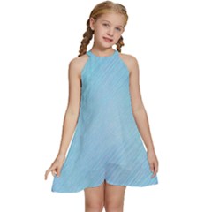 Background-texture-1 Kids  Halter Collar Waist Tie Chiffon Dress by nateshop