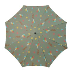 Bear 1 Golf Umbrellas by nateshop