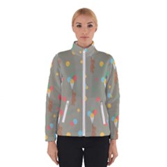 Bear 1 Women s Bomber Jacket by nateshop