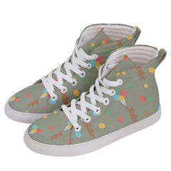 Bear 1 Men s Hi-top Skate Sneakers by nateshop